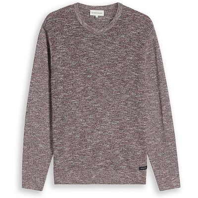 TOM TAILOR Pullover dunkelrot L Herren TOM TAILOR Pullover dunkelrot L Herren