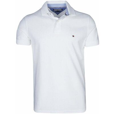 Tommy Hilfiger Poloshirt Regular Fit weiss XXXL herren Tommy Hilfiger Poloshirt Regular Fit weiss XXXL herren