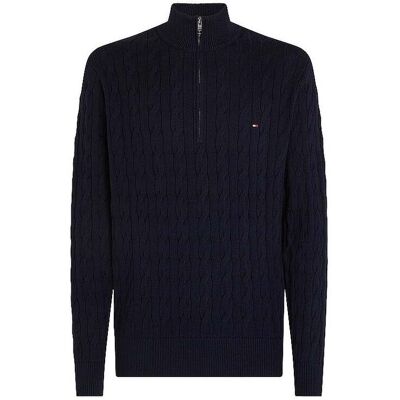 Tommy Hilfiger Troyer Pullover blau XXXL herren Tommy Hilfiger Troyer Pullover blau XXXL herren