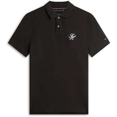Tommy Hilfiger Poloshirt TH SCRIPT schwarz S herren Tommy Hilfiger Poloshirt TH SCRIPT schwarz S herren