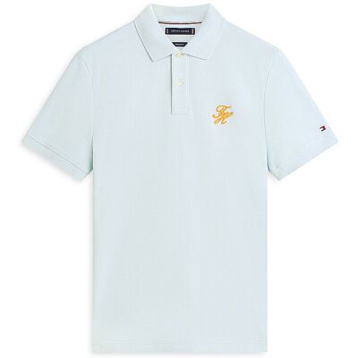 Tommy Hilfiger Poloshirt TH SCRIPT hellblau XXL herren Tommy Hilfiger Poloshirt TH SCRIPT hellblau XXL herren