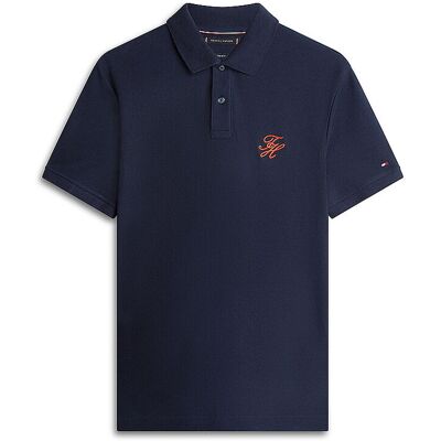 Tommy Hilfiger Poloshirt TH SCRIPT dunkelblau L herren Tommy Hilfiger Poloshirt TH SCRIPT dunkelblau L herren