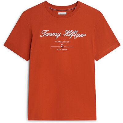 Tommy Hilfiger T-Shirt orange XXL herren Tommy Hilfiger T-Shirt orange XXL herren