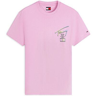 TOMMY JEANS T-Shirt pink XL herren TOMMY JEANS T-Shirt pink XL herren