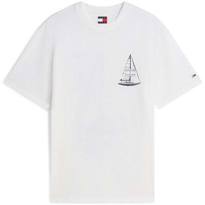 TOMMY JEANS T-Shirt creme S herren TOMMY JEANS T-Shirt creme S herren