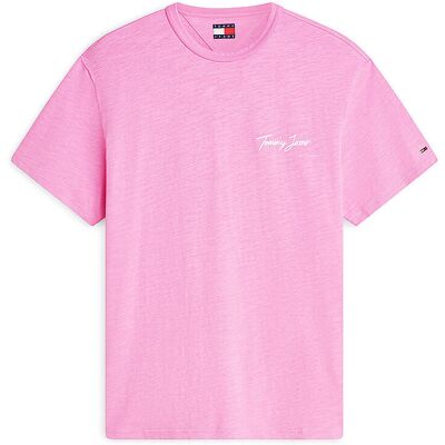 TOMMY JEANS T-Shirt pink M herren TOMMY JEANS T-Shirt pink M herren