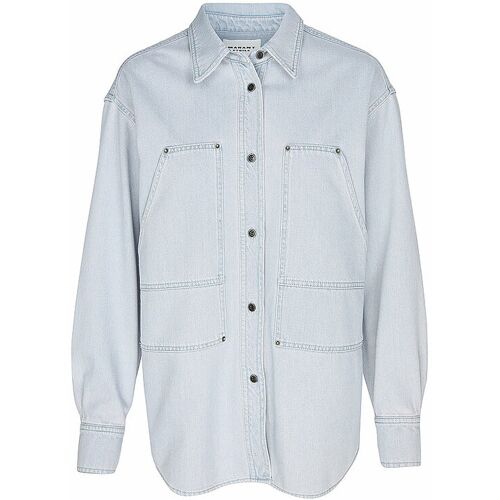 MARANT ETOILE Jeansbluse OKELY hellblau 40 damen