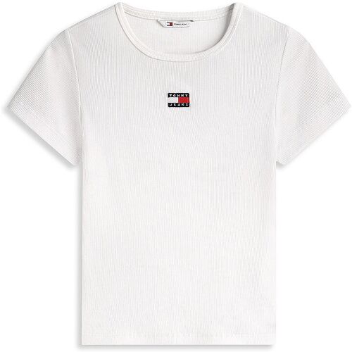 TOMMY JEANS T-Shirt weiss XL damen