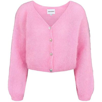 AMERICAN DREAMS Cardigan Cropped Fit CORNELIA rosa M damen AMERICAN DREAMS Cardigan Cropped Fit CORNELIA rosa M damen