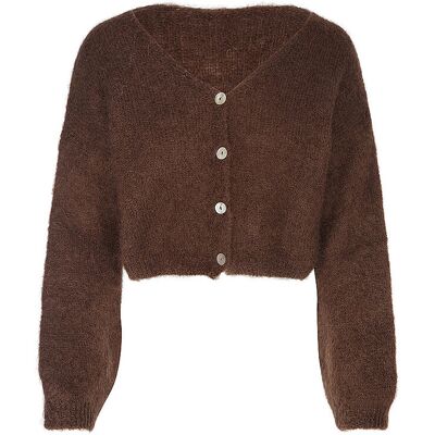 AMERICAN DREAMS Cardigan Cropped Fit CORNELIA braun S damen AMERICAN DREAMS Cardigan Cropped Fit CORNELIA braun S damen