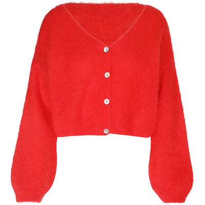 AMERICAN DREAMS Cardigan CORNELIA rot S damen AMERICAN DREAMS Cardigan CORNELIA rot S damen