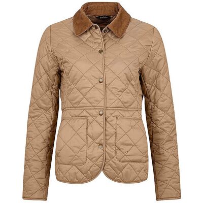 BARBOUR Steppjacke DEVERON beige 46 damen BARBOUR Steppjacke DEVERON beige 46 damen