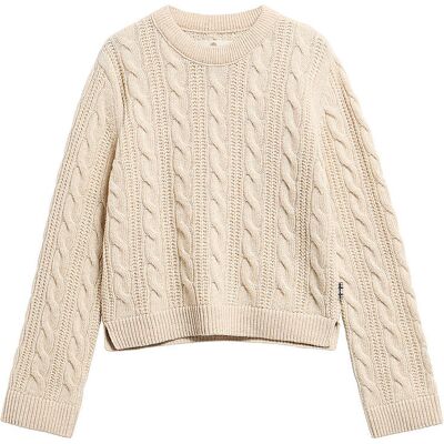 BARBOUR Pullover JOAN creme 34 damen BARBOUR Pullover JOAN creme 34 damen