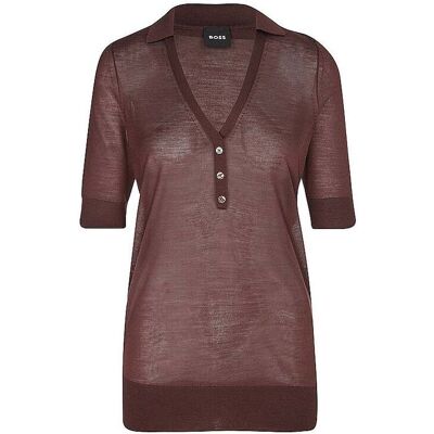 Boss Poloshirt FULIP braun L damen Boss Poloshirt FULIP braun L damen