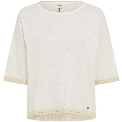 Brax T-Shirt NOEMI creme 34 damen Brax T-Shirt NOEMI creme 34 damen