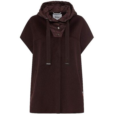 Brax Cape - Poncho HOLLY braun 44 damen Brax Cape - Poncho HOLLY braun 44 damen