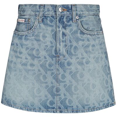 Calvin KLEIN JEANS Minirock LT PLAYBILL hellblau 27 damen Calvin KLEIN JEANS Minirock LT PLAYBILL hellblau 27 damen