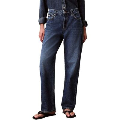 Calvin KLEIN JEANS Jeans Straight Fit blau 31/L30 damen Calvin KLEIN JEANS Jeans Straight Fit blau 31/L30 damen