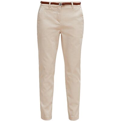 COMMA Chino 7/8 beige 46 damen COMMA Chino 7/8 beige 46 damen