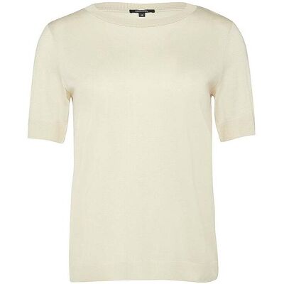 COMMA T-Shirt beige 46 damen COMMA T-Shirt beige 46 damen