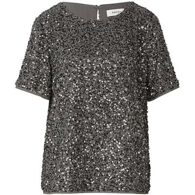 COMMA Blusenshirt grau 44 damen COMMA Blusenshirt grau 44 damen