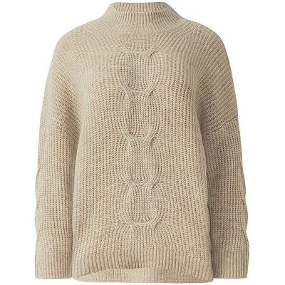 COMMA Pullover beige L damen COMMA Pullover beige L damen