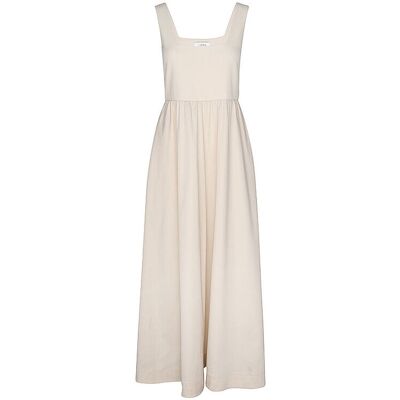 COMMA Midikleid beige 44 damen COMMA Midikleid beige 44 damen