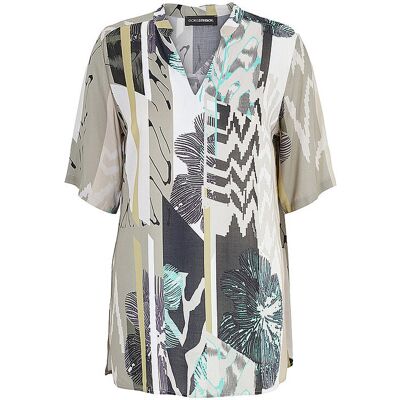 DORIS STREICH Bluse grau 52 damen DORIS STREICH Bluse grau 52 damen