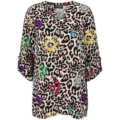DORIS STREICH Bluse bunt 42 damen DORIS STREICH Bluse bunt 42 damen