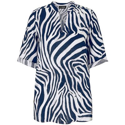DORIS STREICH Leinenbluse dunkelblau 50 damen DORIS STREICH Leinenbluse dunkelblau 50 damen