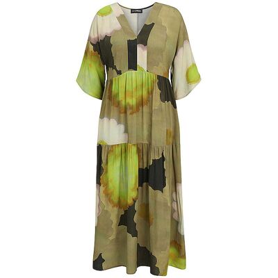 DORIS STREICH Maxikleid olive 52 damen DORIS STREICH Maxikleid olive 52 damen