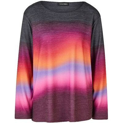 DORIS STREICH Langarmshirt bunt 50 damen DORIS STREICH Langarmshirt bunt 50 damen