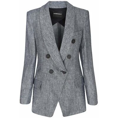 Giorgio Armani EMPORIO ARMANI Blazer blau 34 damen Giorgio Armani EMPORIO ARMANI Blazer blau 34 damen