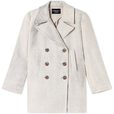 Giorgio Armani EMPORIO ARMANI Mantel CABAN beige 42 damen Giorgio Armani EMPORIO ARMANI Mantel CABAN beige 42 damen