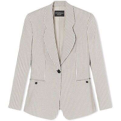 Giorgio Armani EMPORIO ARMANI Blazer beige 36 damen Giorgio Armani EMPORIO ARMANI Blazer beige 36 damen