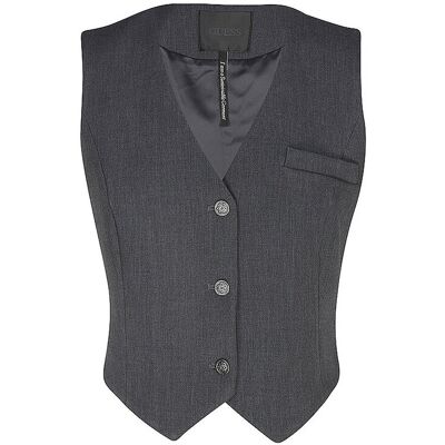 Guess Gilet JOANDRA grau S damen Guess Gilet JOANDRA grau S damen