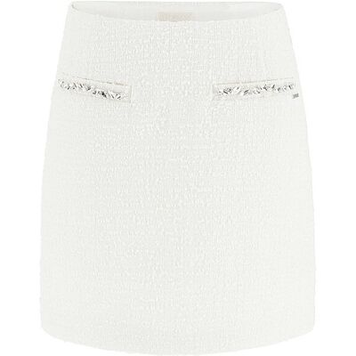Guess Minirock CLOTILDE creme L damen Guess Minirock CLOTILDE creme L damen