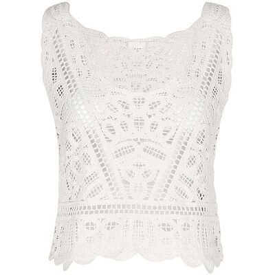 Guess Top OCTAVIA creme L damen Guess Top OCTAVIA creme L damen