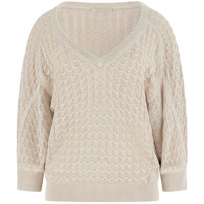 Guess Pullover ROSALYN creme L damen Guess Pullover ROSALYN creme L damen