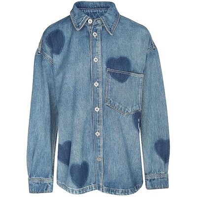 HUGO Jeansbluse GARESA blau L damen HUGO Jeansbluse GARESA blau L damen