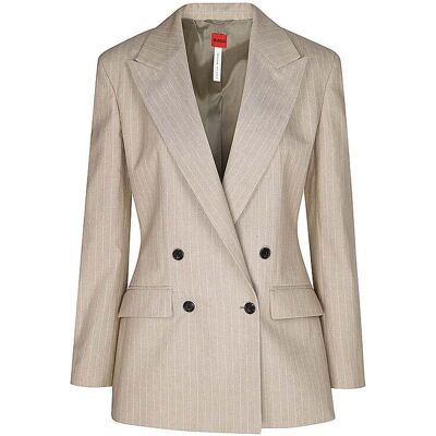 HUGO Blazer ASMALLA beige 44 damen HUGO Blazer ASMALLA beige 44 damen