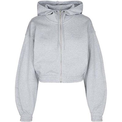 HUGO Sweatjacke DOLPIE_B hellgrau M damen HUGO Sweatjacke DOLPIE_B hellgrau M damen