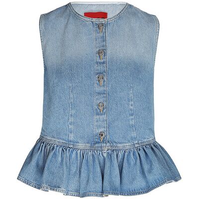 HUGO Top GIMMA blau M damen HUGO Top GIMMA blau M damen