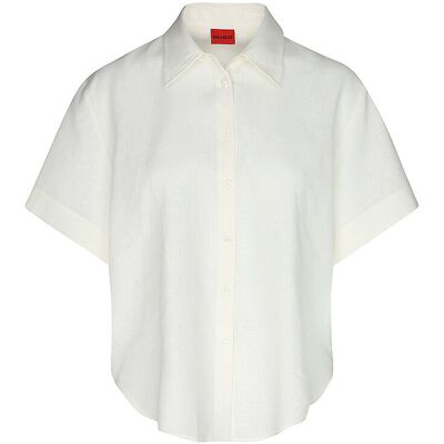 HUGO Bluse ENCANTADA creme 38 damen HUGO Bluse ENCANTADA creme 38 damen