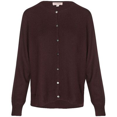 KATESTORM Kaschmircardigan dunkelrot M damen KATESTORM Kaschmircardigan dunkelrot M damen
