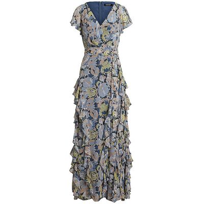 LAUREN RALPH LAUREN Abendkleid KIMBINEL hellblau 34 damen LAUREN RALPH LAUREN Abendkleid KIMBINEL hellblau 34 damen