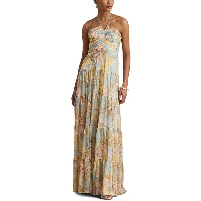 LAUREN RALPH LAUREN Abendkleid creme 40 damen LAUREN RALPH LAUREN Abendkleid creme 40 damen