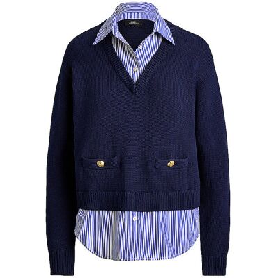 LAUREN RALPH LAUREN Pullover dunkelblau M damen LAUREN RALPH LAUREN Pullover dunkelblau M damen