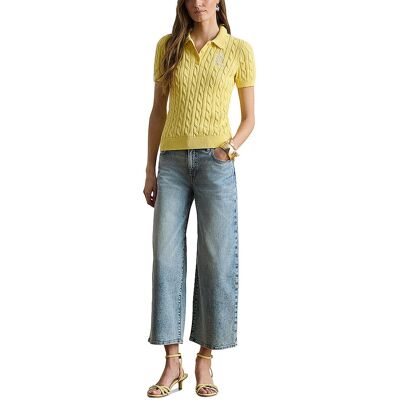 LAUREN RALPH LAUREN Pullover NATRISSA gelb S damen LAUREN RALPH LAUREN Pullover NATRISSA gelb S damen