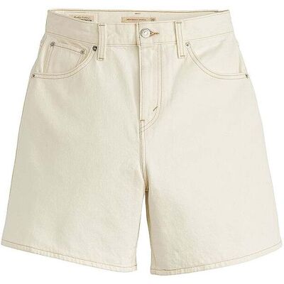 LEVI'S® Jeansshorts HIGH BAGGY SNOWING IN LA weiss 31 damen LEVI'S® Jeansshorts HIGH BAGGY SNOWING IN LA weiss 31 damen